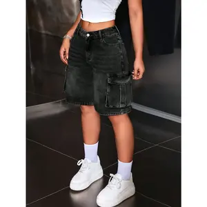 Y2K Cargo Denim Shorts – Women’s Jorts | Summer Outfits | Cargo Shorts | Jean Shorts | Casual Outfits for Women | Fashion Outfits | Women’s Clothing