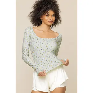 Your Favorite Reversible Long Sleeve Top - Meadow
