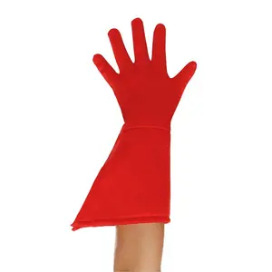 Kid's Red Superhero Gloves