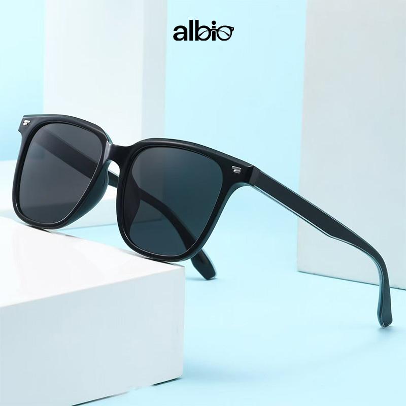Alloio Classic Polarized Sunglasses for Men & Women – Retro , Lightweight Comfort Fit for Driving, Fishing, Travel & Everyday Wear