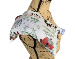 Dairy Farm Hot Cold Pack, Herbal Pack, Heat Wrap, Organic, Flax Seed, Microwave Therapy, Heating Pad, Warming Pillow, Herbal,Ice Pack