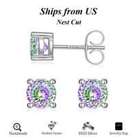 Nest | Purple-Green Ombré