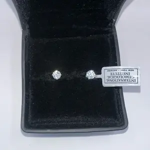 Real Lab Diamond Earrings