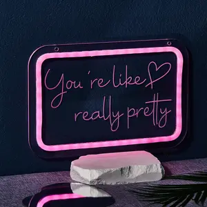 USB Powered Neon Sign, 1 Count Creative Neon Sign, Decorative Neon Light, Hanging Decor for Home Party Festival, Home Decor, Room Decor