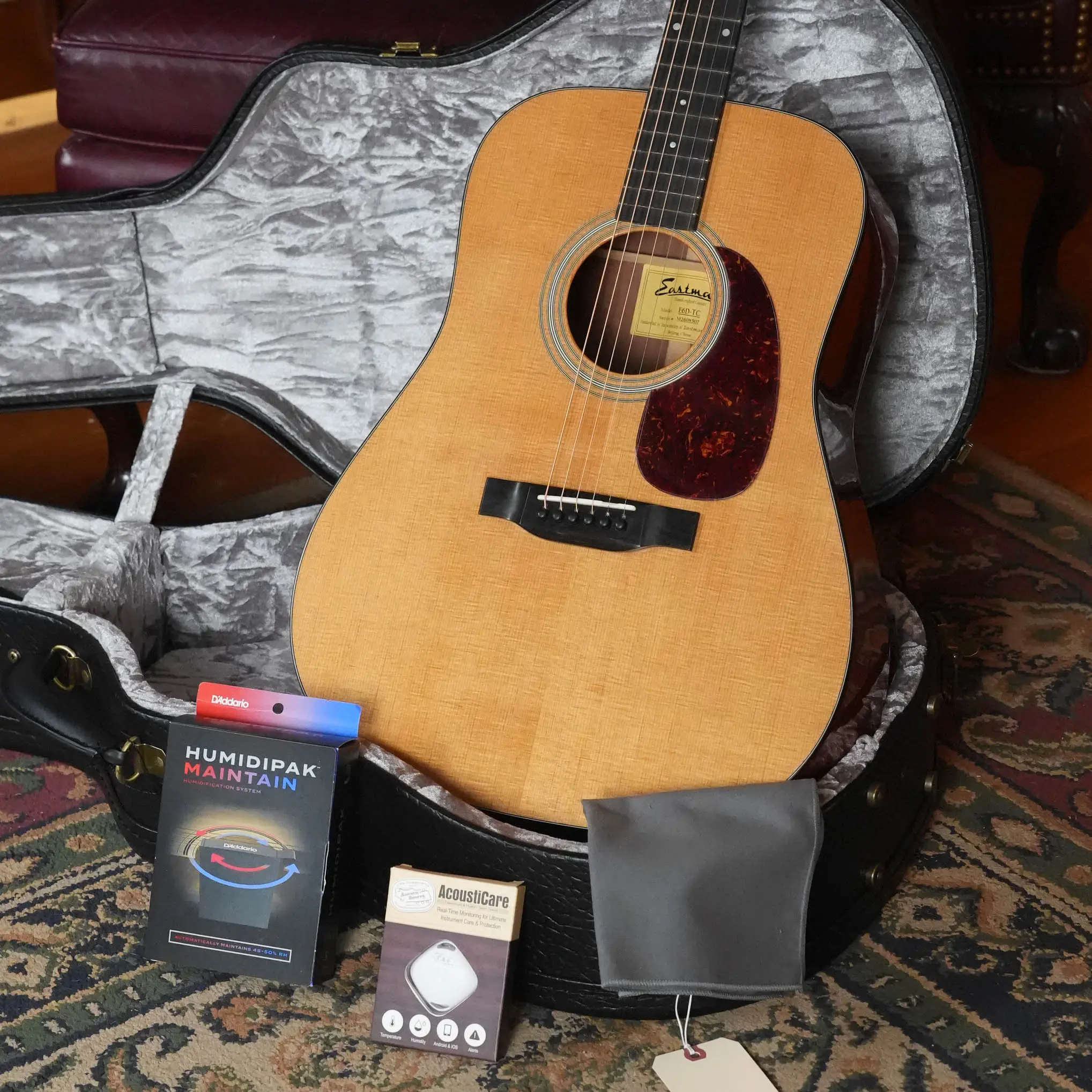 Eastman E6D-TC Dreadnought Acoustic Guitar #8507