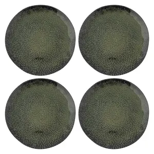 Evergreen Melamine Dinner Plates