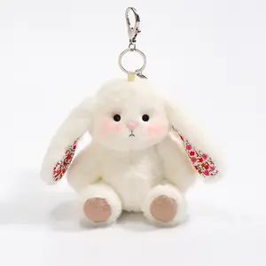 Getahug Rainbow Bloom Mini Bunny Blind Box | 5.9 Inches Plush Bag Charm Keychains Gift