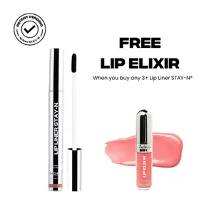 sacheu Lip Liner STAY-N - Peel-Off Lip Liner Stain - All Day & Night Lipliner with Hyaluronic Acid & Vitamin E - Long Lasting Formula - 0.12 fl oz / 3.5 ml