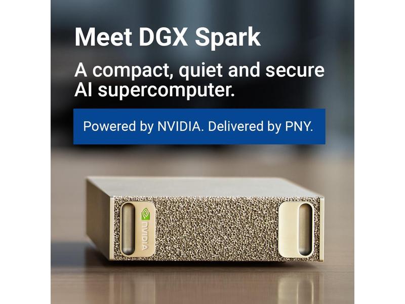 NVIDIA DGX Spark - NVIDIA GB10 Grace Blackwell Superchip, 128 GB LPDDR5x, 4 TB NVME.M2 SSD