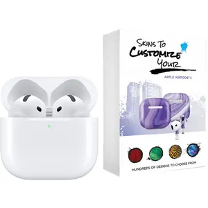 Apple AirPods 4 Wireless Earbuds with USB-C Charging Case, MightySkins Code - MXP63LL/A