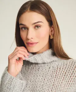 Lofty Alpaca Turtleneck Sweater