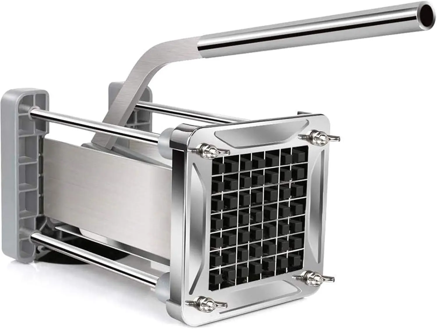 Sopito Professional French Fry Cutter Stainless Steel with 3/8-Inch Blade for Uniform Fry Sizes Ideal for Professional Use