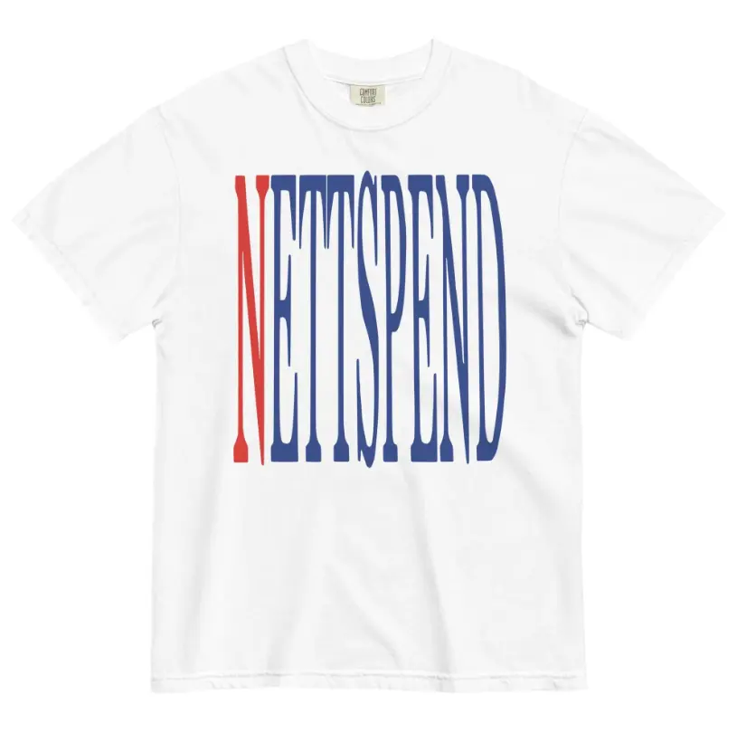 NETTSPEND TOUR Merch Unisex garment-dyed heavyweight T-shirt