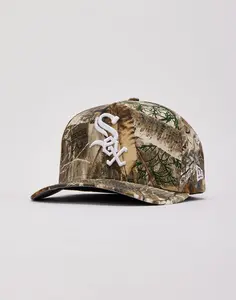 Mens New Era MLB Chicago White Sox Camo 9Fifty A-Frame Snapback Hat