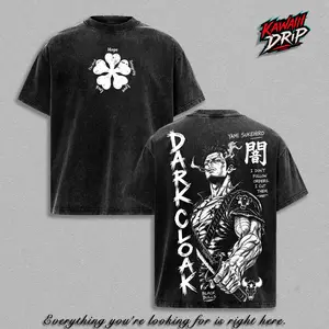 Yami Sukehiro Black Clover T-Shirt, Dark Magic Captain Graphic Tee, Black Bulls Anime Shirt, Anime Streetwear Tee, Vintage 90s Graphic Shirt, Yami Back Print T-Shirt, Unisex Cotton Graphic Tee, Trendy Streetwear Apparel, Soft Cotton Casual T-Shirt