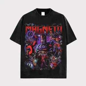 Magneto Premium Cotton T-Shirt V3 Erik Lehnsherr Fans T-Shirt, DC Fans Club T-Shirt, Dark Superhero T-Shirt, Comic Book Fans T-Shirt, Superhero Graphic Tee. 7MD