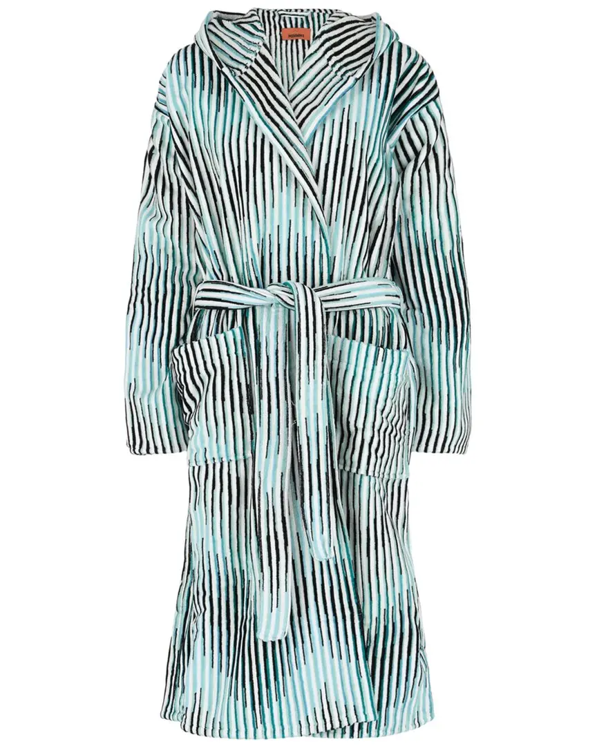 Missoni Home Arpeggio Hooded Bathrobe