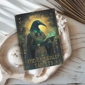 Adult Guidebook on Ancient Egyptian Wisdom, Mystical Teachings & Spiritual Journals, Personal Growth Mystery Notebook, Sacred Geometry Study