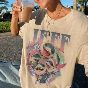 Limited Jeff Vintage Shirt Gift for Woman anda Man