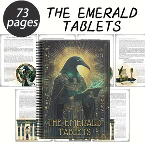 Ancient Wisdom Pages From Atlantis God Tot, Life Secrets, Sacred Truths, Magic Book Pages, 73 Pages, Spiritual Insights