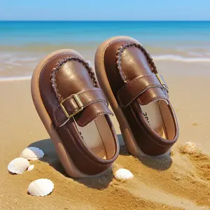 New Arrival! Kids' Round-Toe PU Shoes, Low-Top Children's Shoes, Soft-Soled British-Style Loafers, Comfortable and Stylish, Back-to-School Season, Daily Casual, Fashionable Boys' Children's Shoes, All-Season Kids' Shoes, Toddler Shoes