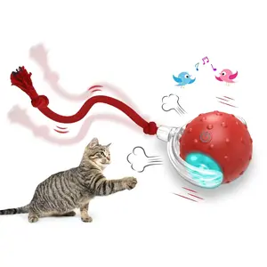 Interactive Cat Toy Ball Super Drive Cat Rolling Ball | Smart Automatic Rolling Ball for Indoor Cats Entertainment