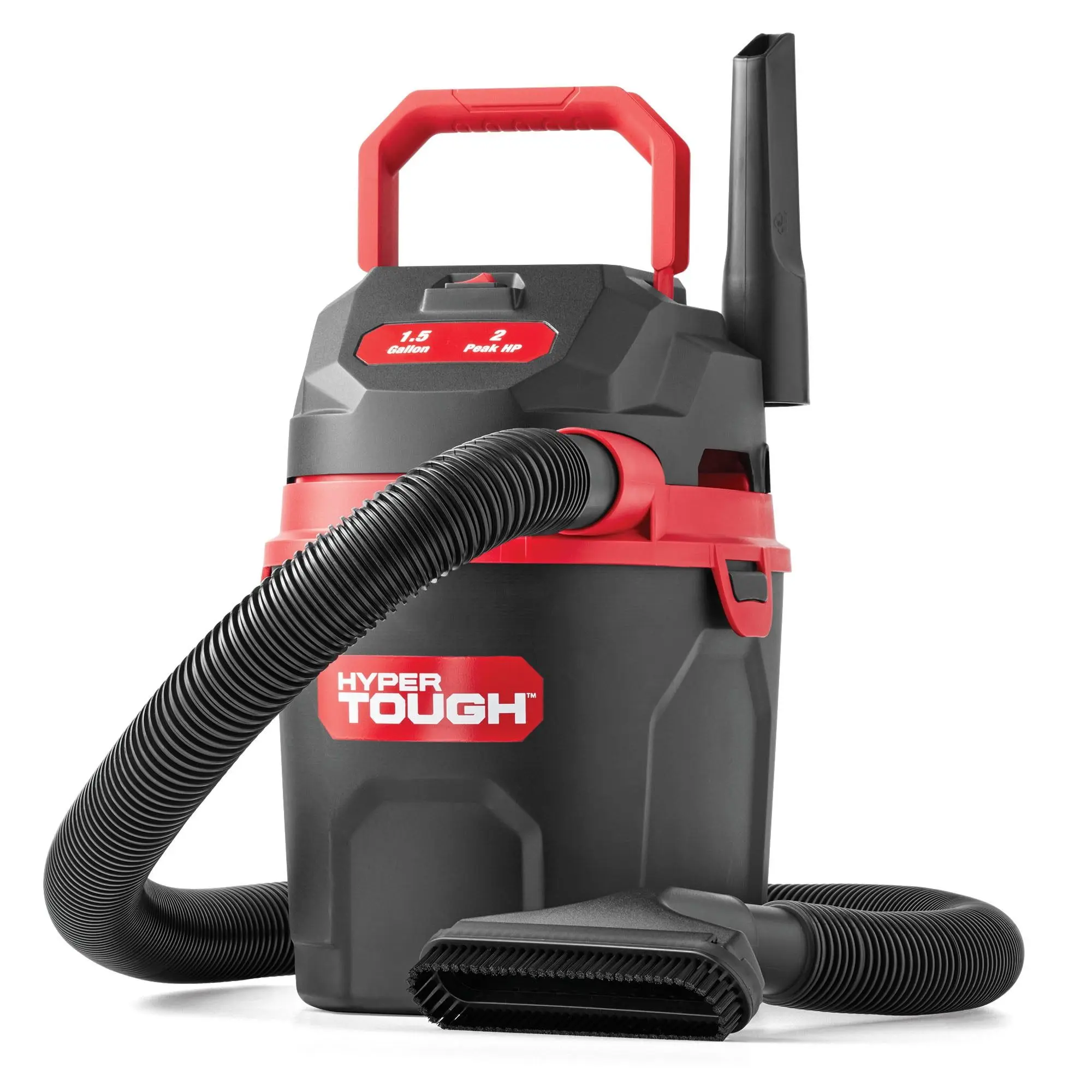 1.5 Gallon 2 Peak HP Poly Wet/Dry Vacuum