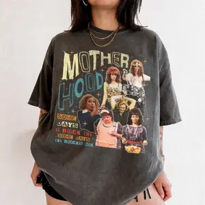 [Sale Up To 50%] Motherhood Comfort Colors Shirt, Some Days I Rock It T Shirt, 90'S Mom Vibes Tee, Funny Cool Moms Club, Mother's Day Gift, Trendy Cotton Fabric