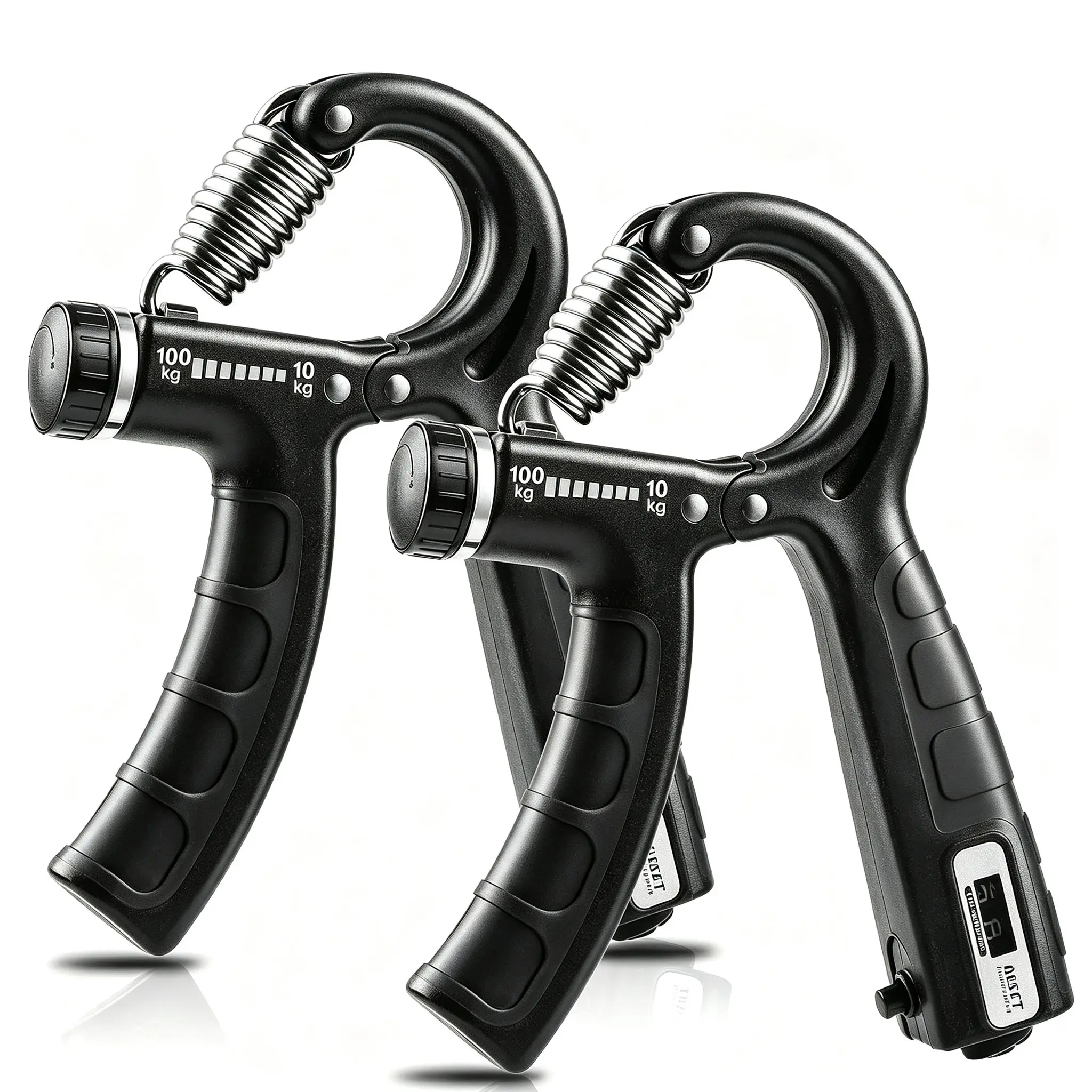 Multi-Functional Hand Grip Strengthener Kit, Adjustable Hand Gripper, Hand Exerciser for Grip Strength & Forearm Workout, Hand Trainer for Gym & Home Fitness