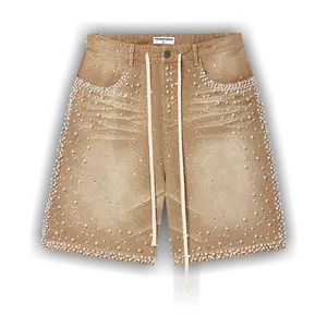 Vale Forever Sand Storm Jorts 'Tan'