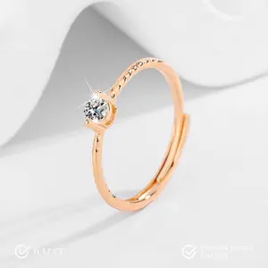 Classic Aurea Moissanite Ring S925 - Round Cut - Lore Jewelry