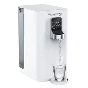 Waterdrop Premium Purification for Your Table with Instant Hot Water, Digital Display, and Easy Pouring Design