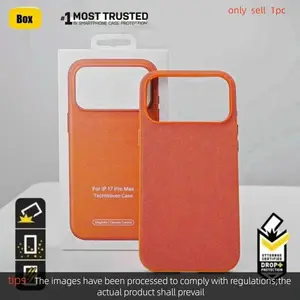 Orginal Quality Official Technology Woven for Magsafe Case for IPhone 17 Pro Max Air 16 15 14 13 Magnetic Protect Cover Coque