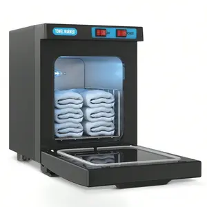 Hot Towel Warmer With UV Light, Spa Towel Cabinet 5L Professional Mini Towel Heater, Towel Warmer For Facials SPA Barbershop Esthetician