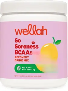 So Long Soreness BCAA Powder (Strawberry Mango Flavored) 30 Servings - with Hydration Complex