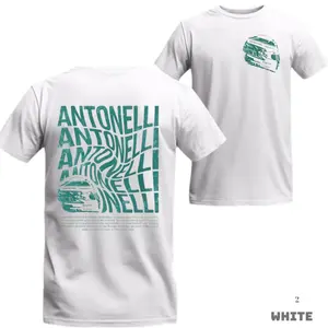 Kimi Antonelli Vintage F1 Unisex Tshirt, Retro Mercedes Racing Sweatshirt, Formula 1 Fan Merch, Racing Hoodie, Unisex Sweater Pullover Tee