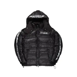 Alasia Jet Black Puffer Jacket Alasia Jet Black Puffer Jacket