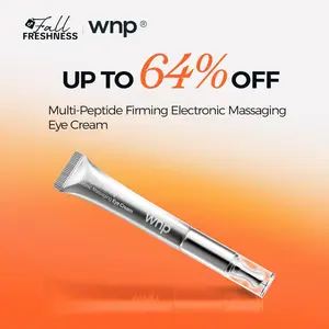 [WNP Official] Electronic Massaging Eye Cream | Built-in vibrating applicator | Helps reduce fine lines and dark circles | Targets puffiness and eye bags | Firms and lifts | Powered by peptides