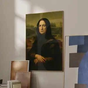 Mona Snape Poster – Dark Wizard Renaissance Art, Funny Vintage Wall Decor The Half-Blood Prince's Renaissance Secret |   Hilarious Dark Wizard Canvas Decor for Potter FansQuirky Gallery Decor for Modern Apartments