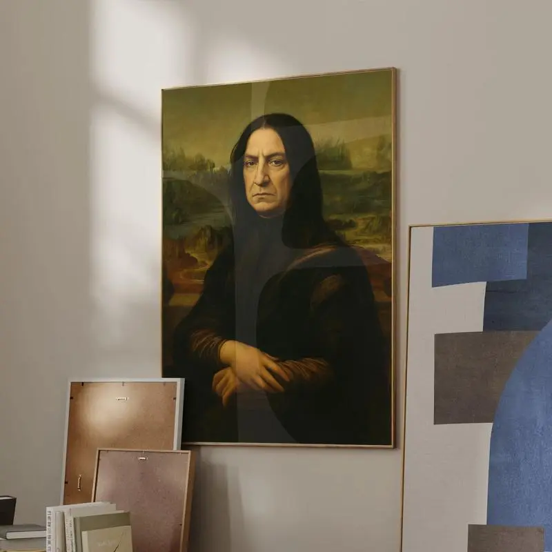 Mona Snape Poster – Dark Wizard Renaissance Art, Funny Vintage Wall Decor The Half-Blood Prince's Renaissance Secret |   Hilarious Dark Wizard Canvas Decor for Potter FansQuirky Gallery Decor for Modern Apartments