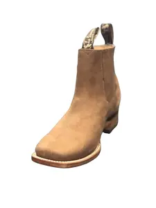 Botines Charros La Sierra Boots con Punta Cuadrada