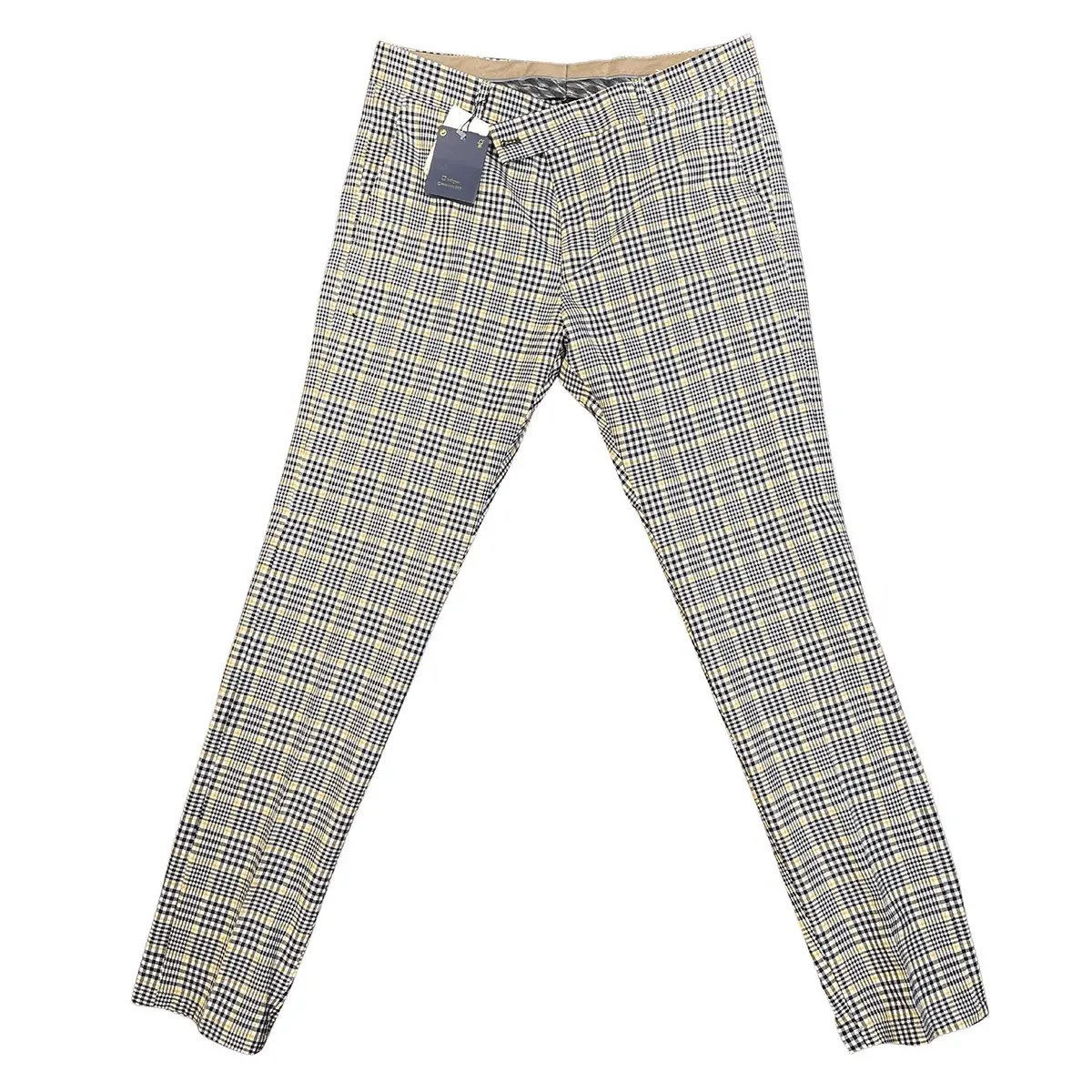 Men's Plaid Slim Fit Dress Pants/Trousers - Classic Design, Suitable for Men,  Fashionable Fabric, Ideal for Casual Wear - TikTok Shop