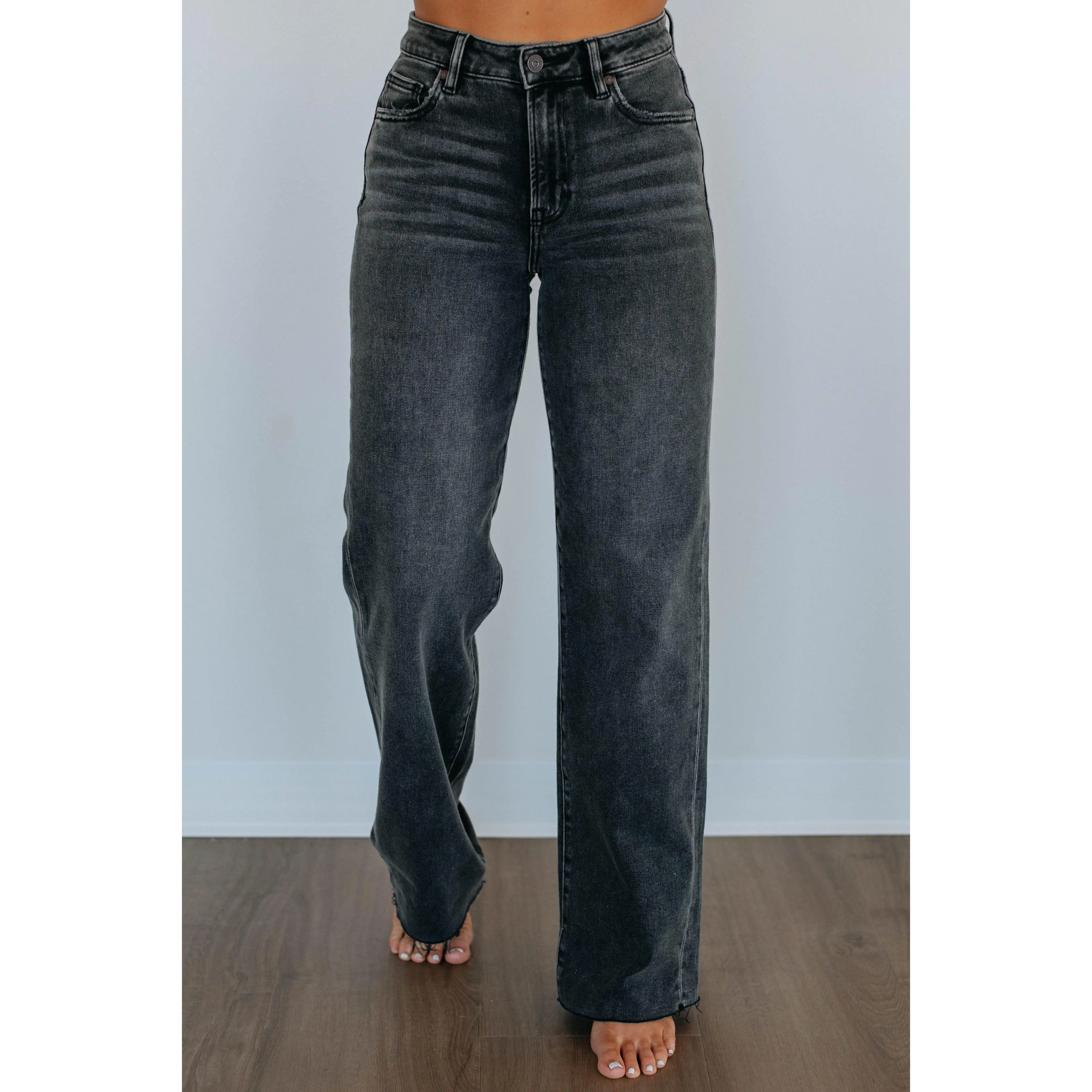 Logan Hidden Jeans - Vintage Black