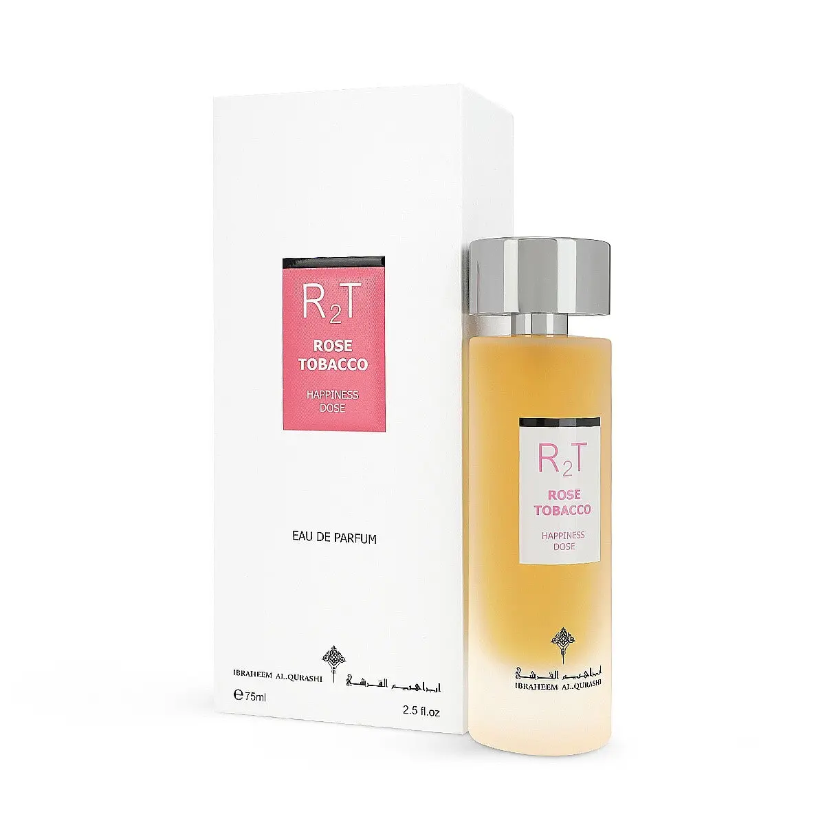 Ibraq Dose Happiness Rose Tabaco / IBQ-EDP-075-RTO / e75ml 80%VOL 2.5Fl.Oz.