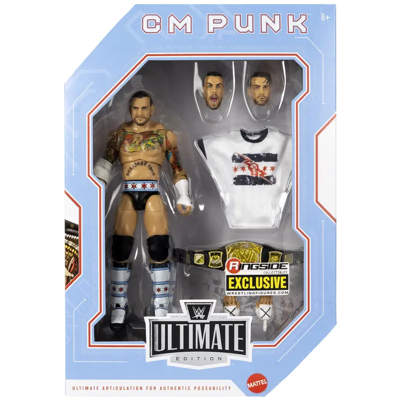 CM Punk (MITB 2011) - WWE Ultimate Edition Ringside Exclusive Mattel WWE Toy Wrestling Action Figure