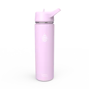 20oz Stainless Steel Filtered Water Bottle - Reusable Insulated Travel Drinkware with Hidden Filter for up to 99.99% Contaminant Removal