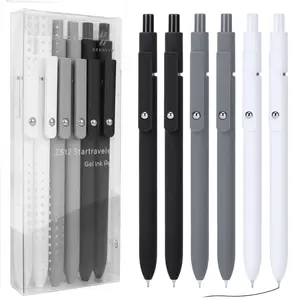 Neutral Pen, 0.5mm Fine Tip Smooth Writing, Cute Gel Pen, Retractable Gel Pens, High-End Ink, Diary Journal, School Office Supplies, Unisex