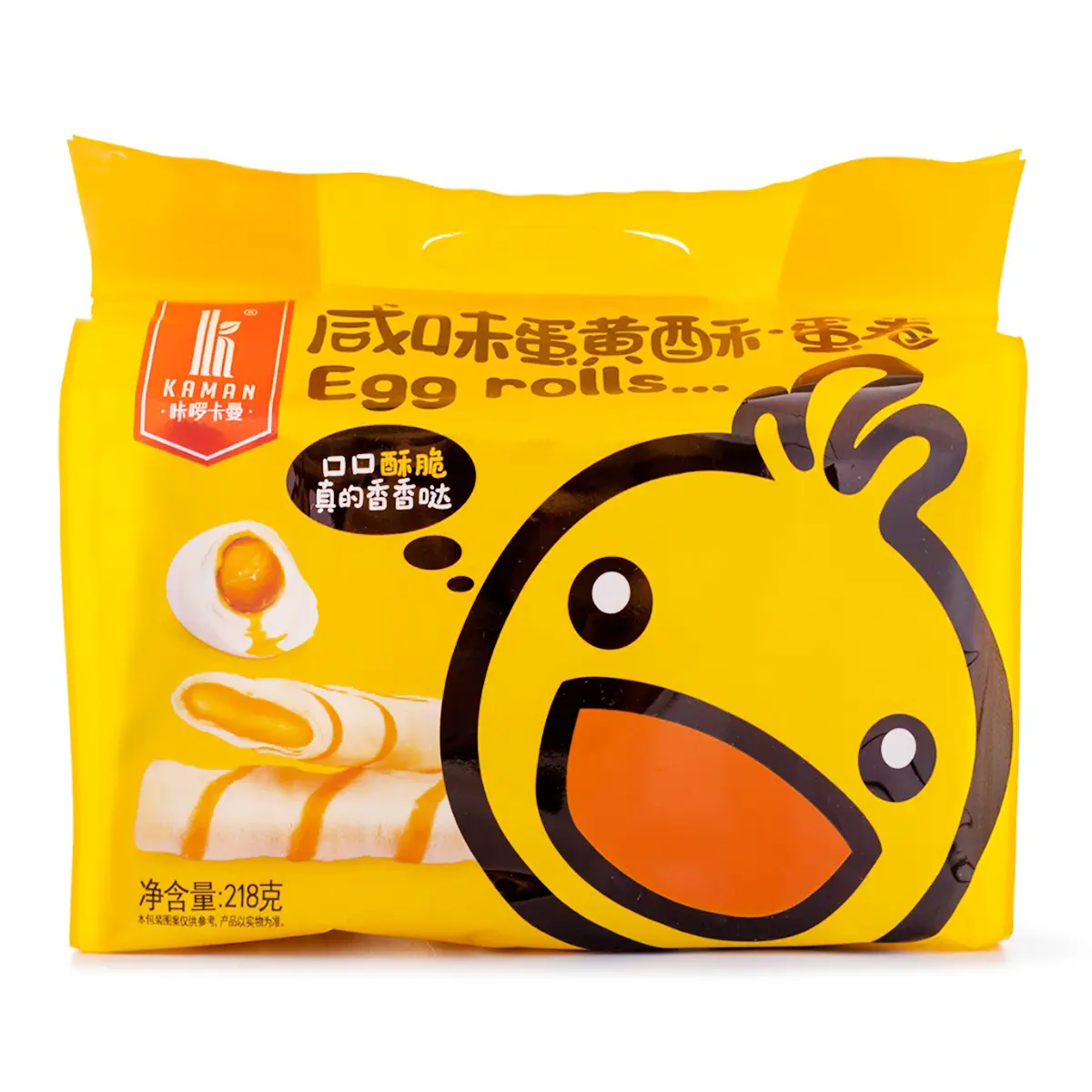 Kaman Salty Egg Yolk Crisp Egg Roll 218 g