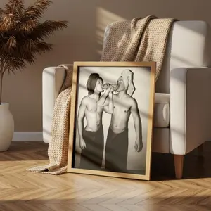[Unframe Poster] Connor Storrie&Ilya Rozanov Poster, Hollanov Heated Rivalry Wall Art, Hockey Romance Couple Decor, Enemies to Lovers Fan Gift, Bathroom Wall (No Frame)