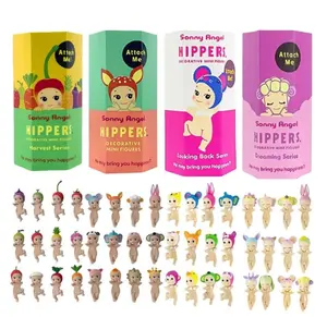 2025 Sonny Angel Hippers Blind Box Lying Down Angel Series Anime Figures Toys, Accessories for Phone, Comuper, Laptop, Sonny angels on phone